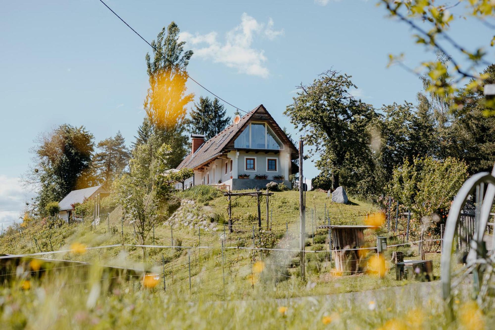 Ferienhaus Am Herbsthof Leutschach Exterior foto
